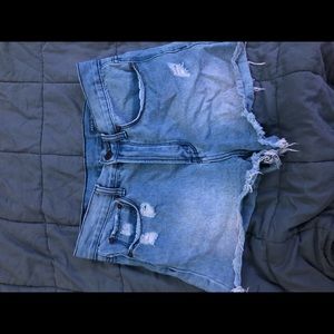 jean shorts